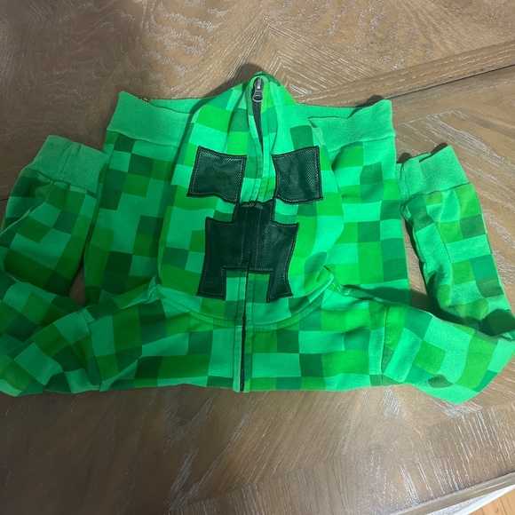 Minecraft creeper hoodie - Picture 2 of 6
